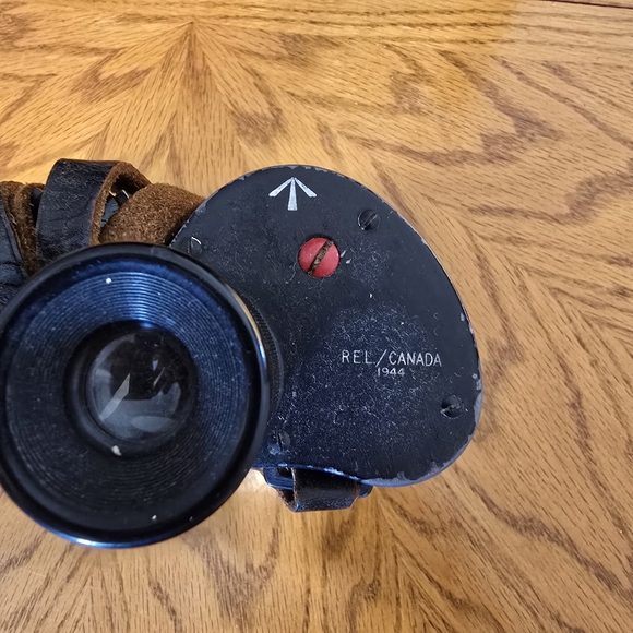 Vintage 1944 WW2 Binoculars 7x50 Research Enterprises Limited (REL) - Picture 4 of 10